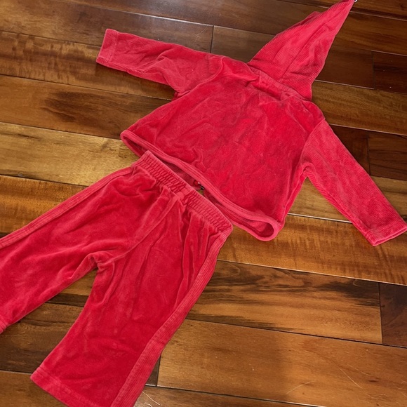 Tommy Hilfiger 6-12 Month Zip-up Hoodie and Pants Set - Picture 5 of 5